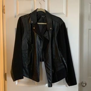 Torrid size 3 leather jacket